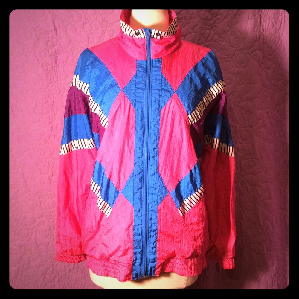 Westbound Sport zip up windbreaker jacket. Size M